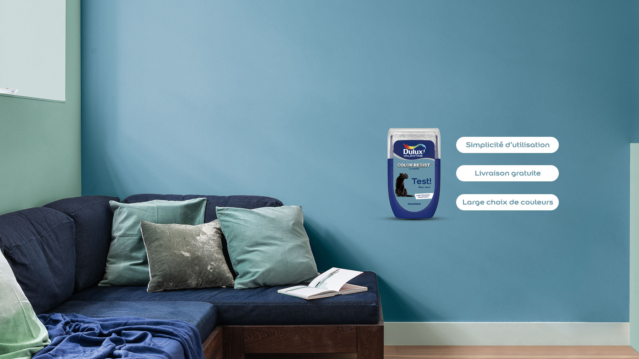 Testeur De Couleur Peintures De Couleurs Pour Les Interieurs Et Les Exterieurs Idees Deco Duluxvalentine